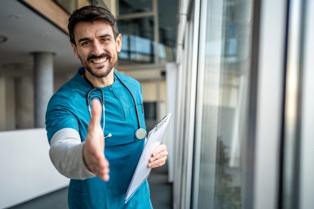 healthcare staffing modern professional